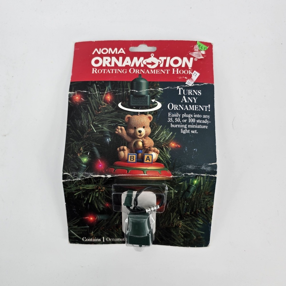 Noma Ornamotion Rotating‎ Christmas Ornament Motor Hook NEW